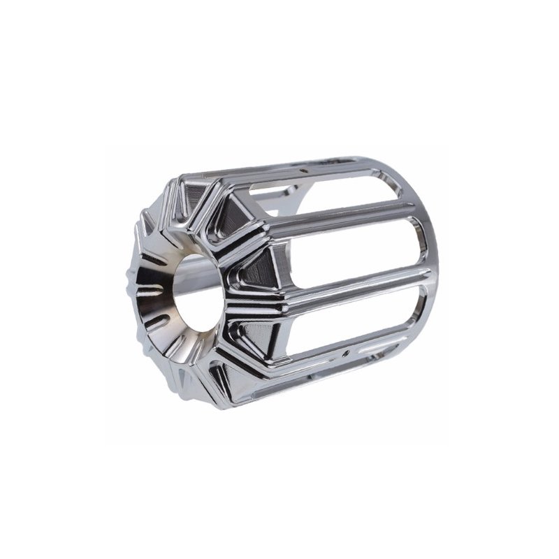 Oil Filter Cover Aluminum Alloy  For  Sportster Motorcycles  iron-plated color_The New type