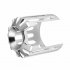 Oil Filter Cover Aluminum Alloy  For  Sportster Motorcycles  iron plated color The New type