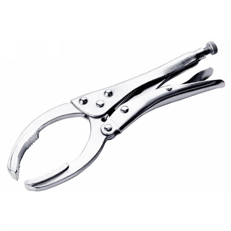 Oil Filter Pliers Adjustable Oil Filter Wrench With Anti-friction Handle Non-slip Jaw High Hardness And Strong Torque Oil Filter Wrenches Remover Tool clamp type oil grid wrench