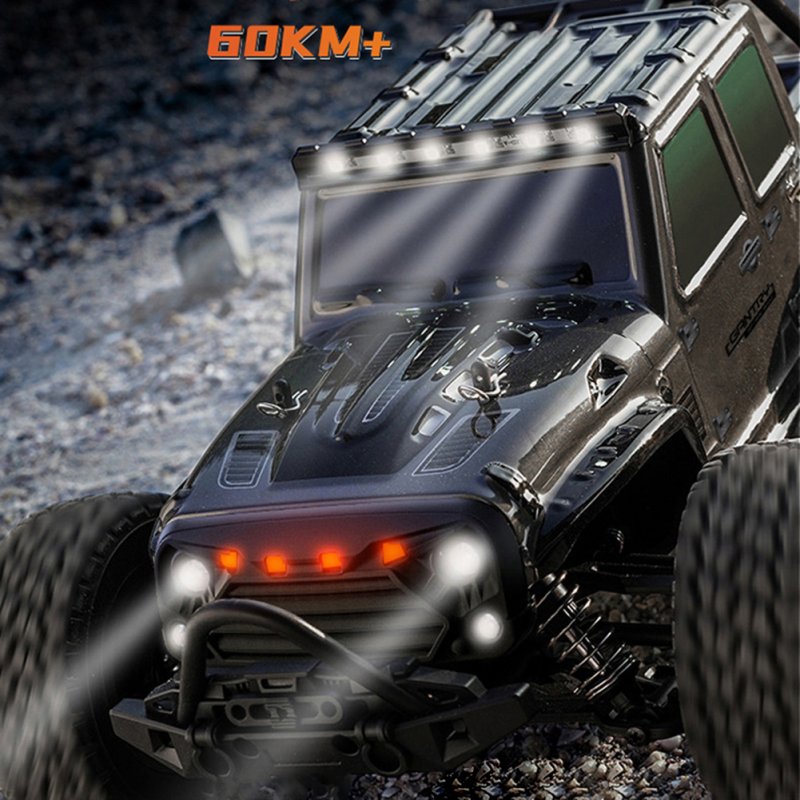16103pro 1:16 Rc Car with Led 70km/h 4wd 2840 Brushless Electric High Speed Off-road Drift Rc Cars Toys Black Brushless