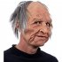 Old Man Mask Moving Mouth Headgear for Halloween Party Performance Prop Grandma