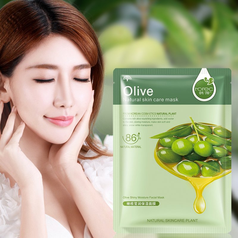 Wholesale Olive Plant Face Mask Moisturizing Oil Control Blackhead Remover Mask 30g From China