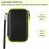 One Blade Case Bag Compatible For Philips Norelco Oneblade Hybrid Electric Trimmer Shaver Qp2520 Qp2530 Qp2620 Qp2630 black green