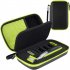 One Blade Case Bag Compatible For Philips Norelco Oneblade Hybrid Electric Trimmer Shaver Qp2520 Qp2530 Qp2620 Qp2630 black green