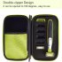 One Blade Case Bag Compatible For Philips Norelco Oneblade Hybrid Electric Trimmer Shaver Qp2520 Qp2530 Qp2620 Qp2630 black green