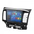One DIN Car entertainment system specifically designed to fit the Mitsubishi Lancer  Android 9 0 1 OS lets you play games and watch movies on the go 