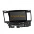 One DIN Car entertainment system specifically designed to fit the Mitsubishi Lancer  Android 9 0 1 OS lets you play games and watch movies on the go 