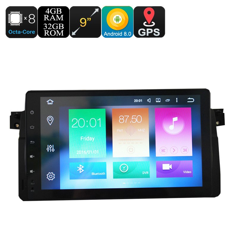One Din Car Media Player For BMW 3