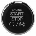 One click Starting Switch Ignition Starter Switch Dash Mount Push Button For Jeep Dodge Chrysler Black