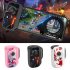 One handed Game Handle Joysticks Eating Chicken Wireless Auxiliary Artifact Compatible For Android IOS Pubg Lol White