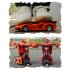 One key Deformation Robot Toy Transformation Electric Car Model with Remote Controller