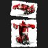 One key Deformation Robot Toy Transformation Electric Car Model with Remote Controller