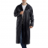 One piece Raincoat Waterproof Lightweight Foldable Long Sleeve Hooded Raincoat With Pockets For Cycling Camping Hiking Navy blue XXL