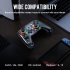 Onikuma C6 Wireless Controller for N Switch PS3 PS4 PS5 Dual Vibration Game Controller Gamepad Black