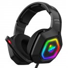 Onikuma K10 Gaming Headphones RGB Lights Noise Canceling Mic Wired Headset