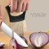 Onion Slicer Holder  Stainless Steel Vegetable Slicer Cutter  Food Slicer Assistant Tool For Slicing Fruit Lemon Vegetable Potato Tomato Meat  Dishwasher Safe o