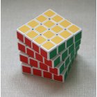 US Oostifun New Shengshou 4x4x4 <span style='color:#F7840C'>Speed</span> Puzzle Magic Cube White