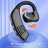 Open Ear Headphones Air Conduction Business Earbuds ENC Noise Reduction Earphones Rotatable 180  Arm Hanging Ear Headphones Ultra Long 30 Hours Playtime For Runn