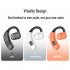 Open Ear Headphones Air Conduction Business Earbuds ENC Noise Reduction Earphones Rotatable 180  Arm Hanging Ear Headphones Ultra Long 30 Hours Playtime For Runn