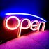Open Sign Desktop Lamp  Bar Lamps  IP45 Waterproof  3 AA Battery Or USB Powered Wall Night Light For Living Room  Bedroom  Bar  Children s Room 11 7x5 6x0 7in C
