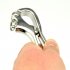 Openable Slide Hooks Shackle Stainless Steel Quick Release Hand Rail Guardrails 3 inch small