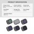 Optical Glass Camera Lens Filter Set Adjustable Cpl Mirror Compatible For Dji Mini 3 Pro Drone Accessories gray UV