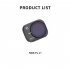 Optical Glass Camera Lens Filter Set Adjustable Cpl Mirror Compatible For Dji Mini 3 Pro Drone Accessories gray UV