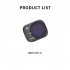 Optical Glass Camera Lens Filter Set Adjustable Cpl Mirror Compatible For Dji Mini 3 Pro Drone Accessories gray UV