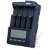 Opus Bt C3100 4 Slots Smart Charger Battery Charger Adapter for Rechargeable Li Ion Batteries Nicd Nimh Aa Aaa US Plug
