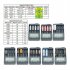 Opus Bt C3100 4 Slots Smart Charger Battery Charger Adapter for Rechargeable Li Ion Batteries Nicd Nimh Aa Aaa US Plug