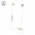 Original Audio Technica ATH CKS550XBT Bluetooth Earphone Wireless Sports Headset Compatible With IOS Android Huawei Xiaomi Oppo Cellphone Gold