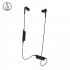 Original Audio Technica ATH CKS550XBT Bluetooth Earphone Wireless Sports Headset Compatible With IOS Android Huawei Xiaomi Oppo Cellphone Black