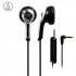 Original Audio Technica ATH C770 Wired Earphone HiFi Headphone Univers Cellphone Headset Wide Compatibility Sports Earbuds black