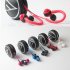 Original Audio Technica ATH COR150 Wired Earphone In ear Sport Headset Adjustable Ear hook Headphone Sweatproof Design Blue