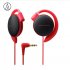 Original Audio Technica ATH EQ500 Wired Earphone Music Headset Ear Hook Sport Headphone Surround Bass For Xiaomi Huawei Oppo Etc Contrast Color
