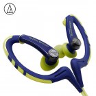 Original Audio-Technica ATH-SPORT1iS In-ear Wired Sport <span style='color:#F7840C'>Earphone</span> With Wire Control With IPX5 Waterproof For IOS Android Smartphone Blue