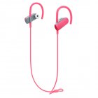 Original Audio-Technica ATH-SPORT50BT Bluetooth Earphone Remote Control Wireless Sports Headset IPX5 Waterproof For IOS Android Cellphone Pink