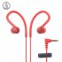 Original Audio Technica ATH SPORT10 In ear Wired Earphone Music Headset Sport Earbuds With IPX5 Waterproof For Huawei Xiaomi Blue
