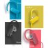 Original Audio Technica ATH SPORT50BT Bluetooth Earphone Remote Control Wireless Sports Headset IPX5 Waterproof For IOS Android Cellphone Yellow