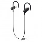 Original Audio-Technica ATH-SPORT50BT Bluetooth Earphone Remote Control <span style='color:#F7840C'>Wireless</span> Sports Headset IPX5 Waterproof For IOS Android Cellphone Black