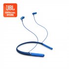 Original JBL Live200bt Neck-mounted Wireless Bluetooth-compatible  Earphones 3-button Remote Microphone Stereo Powerful Bass Headphones blue