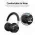 Original LENOVO Hd800 Bluetooth 5 0 Headset Wireless Foldable Noise Cancelling Sport Stereo Gaming  Earphone black