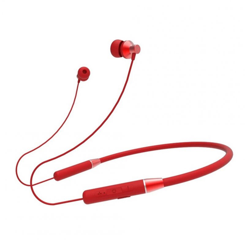 Original LENOVO He05 Wireless Neckband Earphone Bluetooth 5.0 Stereo Sports Magnetic Ipx5 Waterproof Headset red