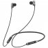 Original LENOVO He08 Dual Dynamic Neckband Bluetooth Headphones Tws 4 Speakers Hifi Stereo Headset black