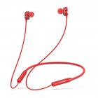 Original LENOVO He08 Dual Dynamic Neckband <span style='color:#F7840C'>Bluetooth</span> <span style='color:#F7840C'>Headphones</span> Tws 4 Speakers Hifi Stereo Headset red