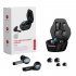 Original LENOVO Hq08 Gaming Wireless Bluetooth compatible Headset Music Sports Earbuds With Led Lighting Effect black