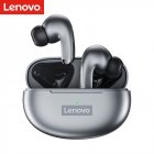 Original LENOVO LP5 True Wireless Headphones TWS Earbuds Bluetooth5.0 Ergonomic Design HIFI Deep Bass for Mobile Phone Grey
