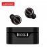 Original LENOVO Lp12 Bluetooth Wireless Touch Control Led Display Headphones Noise Reduction Waterproof Headsets With Mic Black