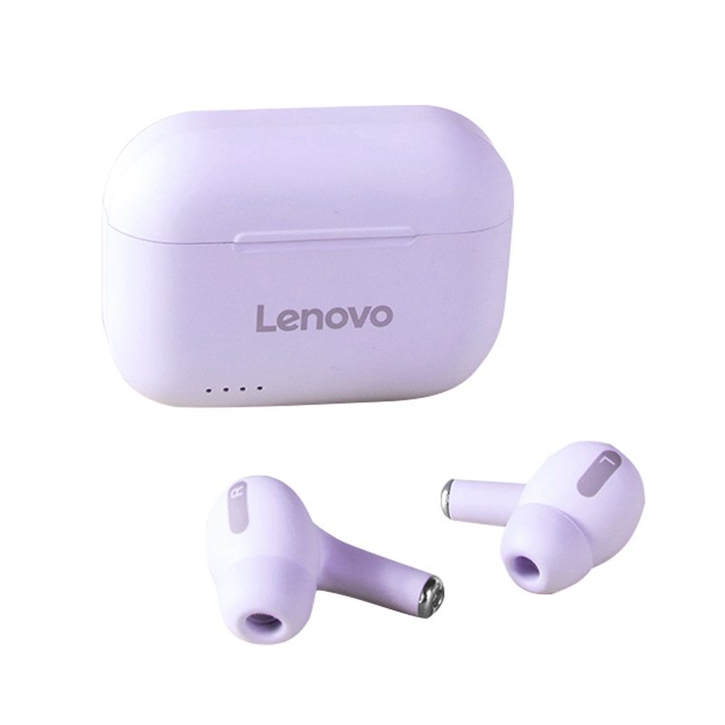 Original LENOVO Lp1s Wireless Earphones Sound Quality Upgraded True Wireless Bluetooth Headset Purple