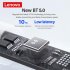 Original LENOVO PD1 Bluetooth 5 0 Earphones Tws Wireless Touch Control Semi in ear Stereo Bass Music Headset With Mic